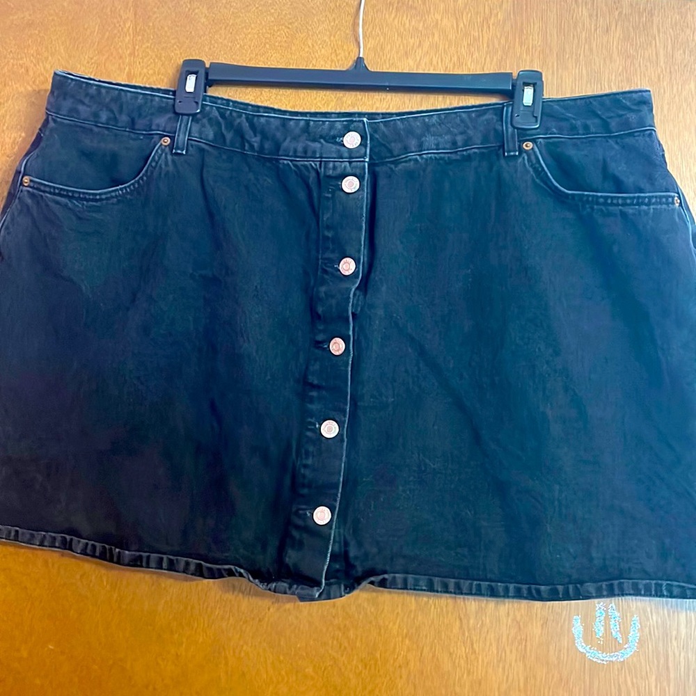 ASOS Plus Size Jeans Skirt